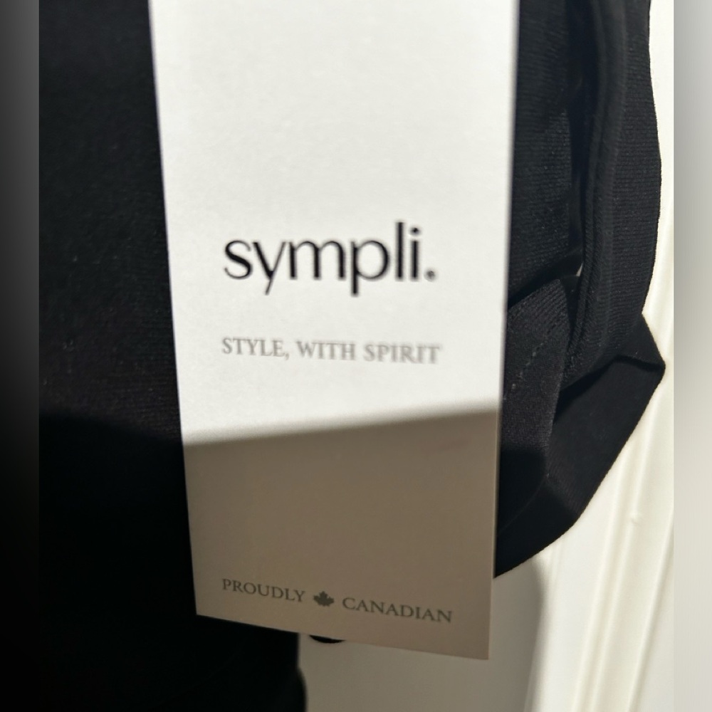 Sympli black dress